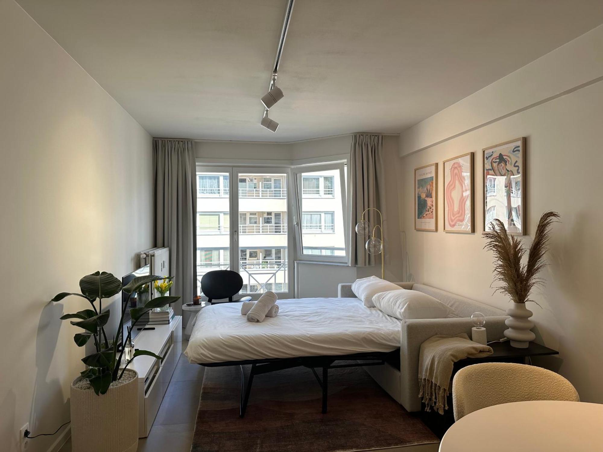 Studio F - 2 Personen - Op 250M Van De Zee Oostende Exterior foto
